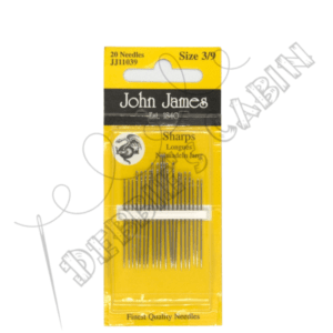 John James Sharps Size 3/9