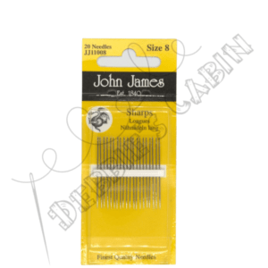 John James Sharps Size 8