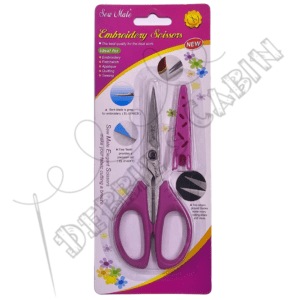 Sew Mate Embroidery Scissors 5.5'' Curved Pink