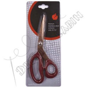 Titanium Stainless Steel Scissors 8 1_4'' Apple Projects